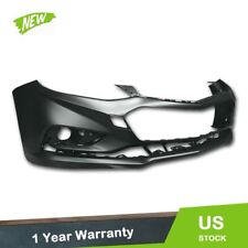 Primered Front Bumper Cover for 2016 2017 2018 Chevy Cruze Plastic Black picture