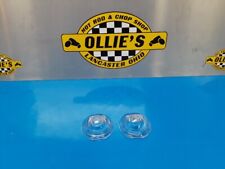 BULLET LIGHT  1940 CHEVY GLASS CLEAR LENSES PAIR HARLEY INDIAN GUIDE R8-50-1 picture