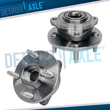 Pair Front Wheel Hub & Bearings for Cobalt Saturn Ion Pontiac G5 4-Lug Non-ABS picture