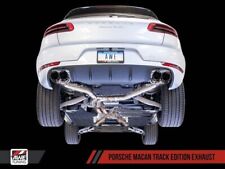 AWE 3020-43040 Tuning for 15-18 Porsche Macan Track Exhaust System-Black Tips picture