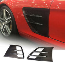 For Benz C197 R197 SLS AMG Dry Carbon Fiber Side Fender Air Intake Cover Vents picture