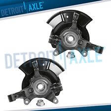 Front Steering Knuckles & Wheel Hub Bearings Assembly for 2011 - 2014 Ford Edge picture