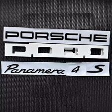 Porsche Panamera 4S 970 Rear Tailgate Boot Lid Emblem Gloss black picture