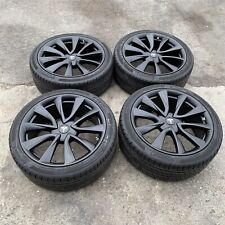 Tesla Model 3 19” 19 Inch Wheels + OEM Continental Tires 60-80% Tread Left TPMS  picture