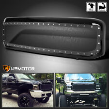 Fits 1999-2004 Ford F250 F350 Super Duty Mesh Rivet Bumper Hood Grille w/ Shell picture