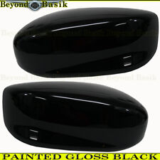 2013-2018 2019 2020 2021 2022  Acura ILX Sedan GLOSS BLACK ABS Mirror COVERS picture