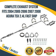 Complete Exhaust System Fits 2004 2005 2006 2007 2008 Acura TSX 2.4L Fast Ship picture