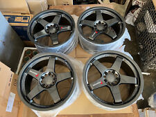 For LM 350z r34 v35 300zx Z32 GT4 cp9a s15 s13 180sx JDM 18 5spoke Style wheels picture