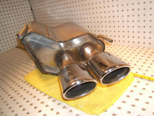Mercedes W208 01-02 CLK55 AMG Rear Exhaust genuine factory AMG 1 Muffler,AMG Tip picture