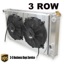 3 Row Aluminum Radiator Shroud Fan for 1996-2005 Chevy S10 LS Swap SS ZR2 4.3 V6 picture
