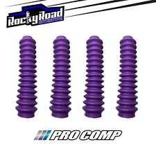 Pro Comp PURPLE Universal Shock Absorber Dust Boot Boots (Set of 4) 2” x 11” picture