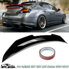 PSM Style Highkick Trunk Spoiler For Infiniti G25 G35 G37 Q40 4DR 07-15 Glossy picture