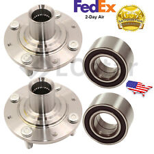 Pair(2) Front Wheel Hub & Bearing Assembly Fits 92-00 Honda Civic/ Del Sol 94-97 picture