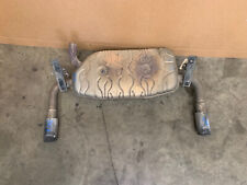 08-13 VOLVO C70 REAR EXHAUST MUFFLER WITH PIPES ASSEMBLY, OEM LOT3317 picture