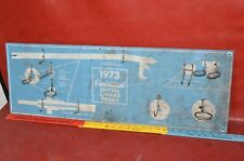 1973 Plymouth Chrysler Essential Service Specials Tool Peg Board Hanger Shadow picture