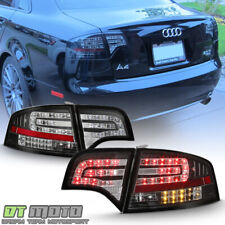 Blk 2005-2008 Audi A4/S4/RS4 B7 Sedan Lumileds LED Tail Lights Lamps Left+Right picture