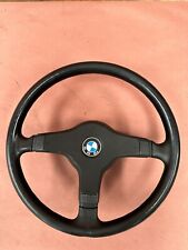 BMW E30 325I M3 320I 325e 325IX M Sport Steering Wheel Black 157K Miles OEM picture