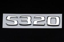 Trunk Lid Rear Emblem Badge Chrome Letters S 320 fits Mercedes W220 S-CLASS S320 picture