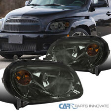 Fits 2006-2011 Chevrolet HHR Smoke Headlights Lamps Left+Right Assembly Pair picture