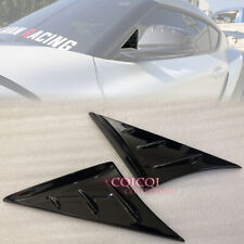 Gloss Black anti-wind buffeting deflector for TOYOTA 20~ GR Supra MK5 J29 A91 ◎ picture