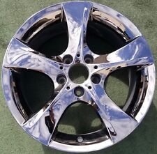 Factory BMW 128i 135i Wheel Rear Chrome 18 in Genuine OEM 36116787640 71366 picture