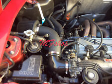 Coated Black For 1991-1995 Toyota MR2 2.2L L4 Non-Turbo Air Intake Kit + Filter picture