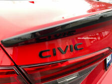 2022-2024 Genuine Honda Civic 4dr Sedan Gloss Black Emblem Kit OEM 08F20-T20-100 picture