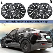 4PCS 19inch Hubcaps for Tesla Model Y 2020-2023 Storm Wheel Rim Protector Cover picture