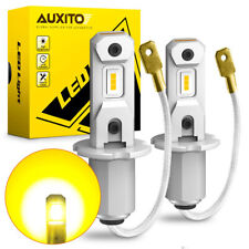 2X AUXITO Yellow H3 LED Fog Light Headlight Bulbs Lamp Conversion Kit 3000K picture