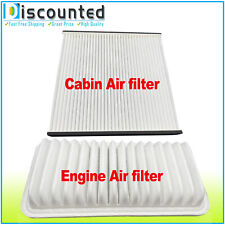 Combo Set Air filter for Toyota Corolla Matrix Pontiac Vibe Subaru BRZ Scion tC picture