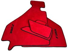 Red Alcantara Floor Mats For Ferrari F355 1994-1999 picture