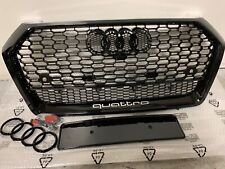 RSQ5 Front Honeycomb Mesh Quattro Grill For Audi Q5 SQ5 2018 2019 picture