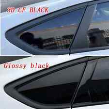 Matte/Glossy/Carbon Fiber Black Chrome Delete Window Trims For Ford Fusion 12-20 picture