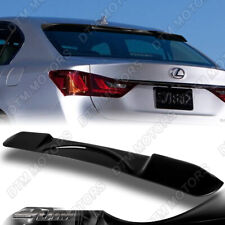 For 13-20 Lexus GS350 GS450 GSF Black ABS Rear Roof Window Visor Spoiler Wing picture