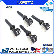 For GM Chevrolet GMC Buick Cadillac New Tire Pressure Sensor 13598772 4PCS TPMS  picture