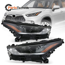 For 2020-2023 Toyota Highlander w/LED DRL High Projector Headlights picture