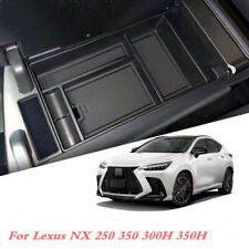 Black Central Armrest Storage Orgnizer Box For Lexus NX 250 350 300H 350H 2022+ picture