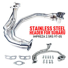 STAINLESS STEEL HEADER FOR SUBARU IMPREZA 2.5RS 97-05bt picture