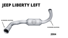 FITS: 2004 JEEP LIBERTY FRONT LEFT 3.7L CATALYTIC CONVERTER picture