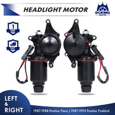 2X Headlight Headlamp Motor For Pontiac Fiero 87-88 And Firebird 87-92 LH RH picture