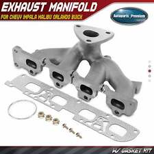 Exhaust Manifold w/ Gasket Kit for Chevrolet Impala Malibu Orlando Buick Saturn picture