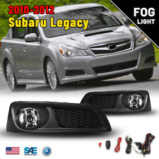 For 10-12 Subaru Legacy Fog Lights Clear Driving Lamps Replace Wiring Kit Switch picture