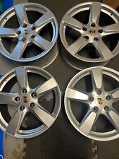 genuine Porsche cayman boxster 981 S sport wheels 19 staggered SET 4 picture