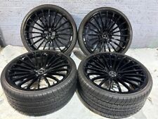 22x9 22x10.5 Black Mercedes Wheels Tires S580 S600 S500 S550 S560 S63 MAYBACH picture