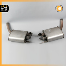 07-14 Mercedes W221 S550 CL550 S600 Exhaust Mufflers Right and Left Set Lorinser picture