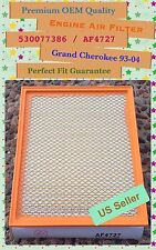For Grand Cherokee QX56 Frontier V6 Titan Premium Quality Engine Air Filter 4727 picture