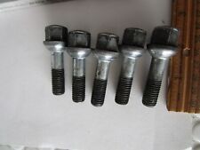 5 X Mercedes Benz W124 Used Wheel Lug Bolts 300CE 300E OEM picture