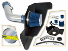 BCP BLUE 2015-2017 Ford Mustang 3.7 V6 Cold Air Intake Kit + Heat Shield picture