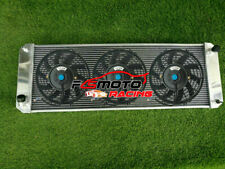 3 ROW Aluminum Radiator+FANS FOR Lotus Esprit Series 4 V8 S4 SE S4s GT GT3 88-04 picture