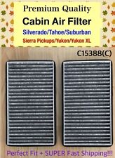 CARBON CABIN AIR FILTER For Silverado Tahoe Suburban / Sierra Yukon C15388 picture